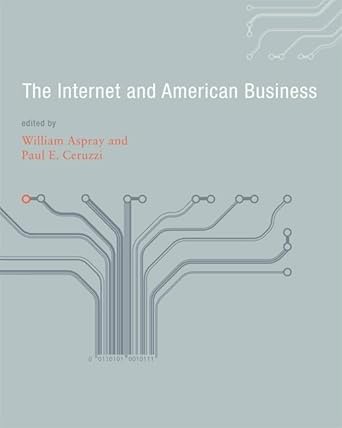 the internet and american business 1st edition bill and lewis suit professor of information technologies