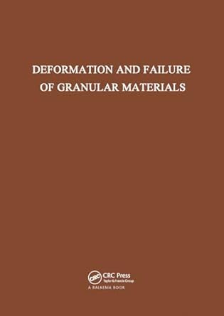 deformation and failure granular mtrls 1st edition vermeer 9061912245, 978-9061912248