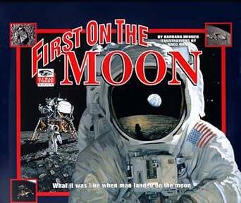 first on the moon 1st edition barbara hehner 0786804890, 978-0786804894