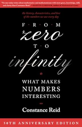 from zero to infinity 1st edition constance reid 1568812736, 978-1568812731