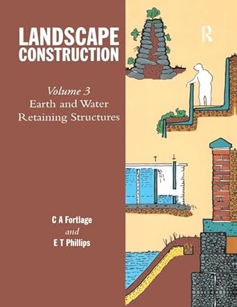 landscape construction volume 3 earth and water retaining structures 1st edition c a fortlage ,e t phillips