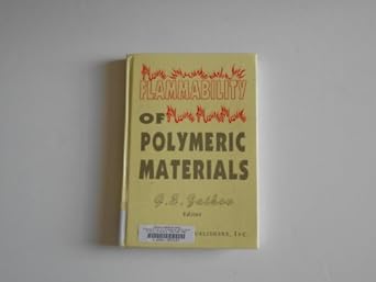 flammability of polymeric materials 1st edition gennadii efremovich zaikov 1560722568, 978-1560722564