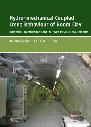 hydro mechanical coupled creep behaviour of boom clay numerical investigations and 30 years in situ