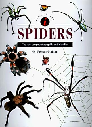 identifying spiders the new compact study guide and identifier 1st edition ken preston mafham 0785808841,
