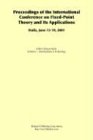 proceedings of the international conference on fixedpoint theory and its applications 1st edition simeon