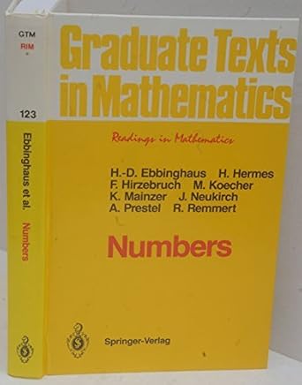 numbers 1st edition ebbinghaus et al 0387972021, 978-0387972022