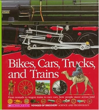 bikes cars trucks and trains 1st edition jeunesse gallimard 059047653x, 978-0590476539