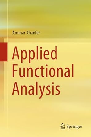 applied functional analysis 1st edition ammar khanfer 9819937876, 978-9819937875