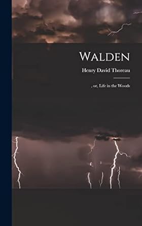 walden or life in the woods 1st edition henry david 1817 1862 thoreau 1013370961, 978-1013370960