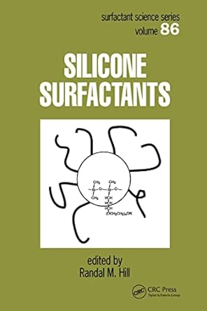 silicone surfactants 1st edition randal m hill 0824700104, 978-0824700102