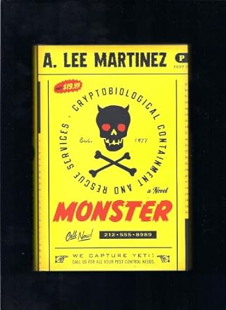 monster 1st edition a lee martinez 0316041262, 978-0316041263