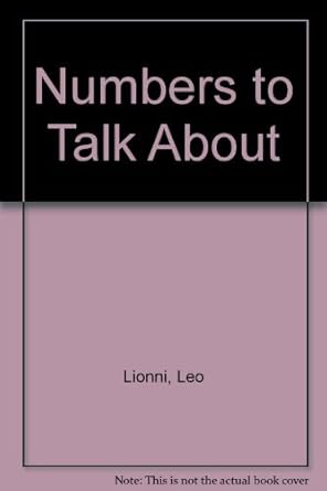 numbers 1st edition leo lionni 0394870026, 978-0394870021