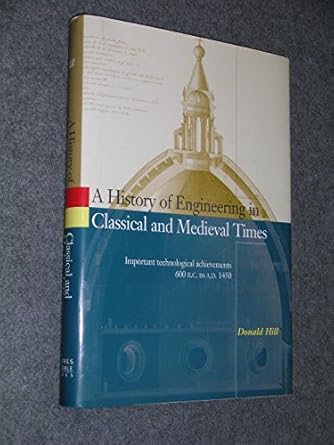 a history of engineering in classical and medieval times 1st edition donald hill 0760704686, 978-0760704684