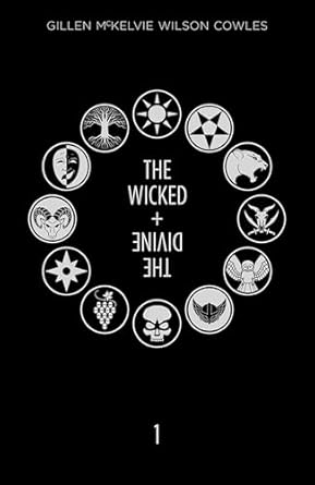the wicked + the divine   year one 1st edition kieron gillen ,jamie mckelvie ,matt wilson ,clayton cowles