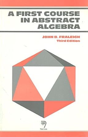 a first course in abstract algebra 1st edition author follow 8185015708, 978-8185015705