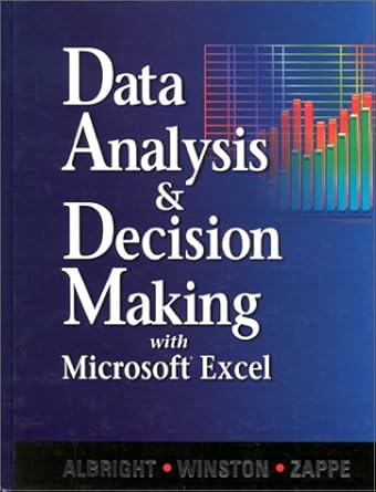 data analysis and decision making with microsoft excel 1st edition s christian albright ,wayne l winston