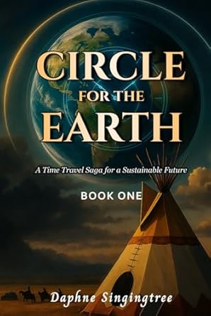 circle for the earth a time travel saga to forge a sustainable future 1st edition daphne singingtree