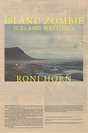 island zombie iceland writings 1st edition roni horn 069120814x, 978-0691208145