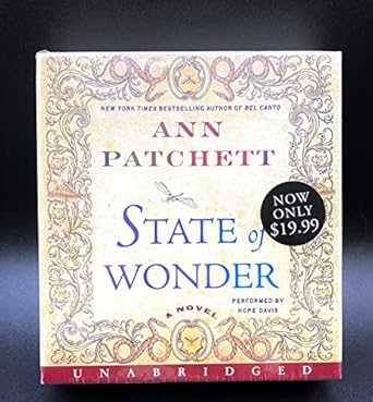 state of wonder low price cd a novel 1st edition ann patchett ,hope davis 0062119249, 978-0062119247