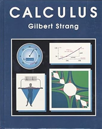 calculus 1st edition gilbert strang 0961408820, 978-0961408824