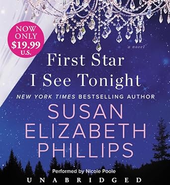 first star i see tonight low price cd a novel 1st edition susan elizabeth phillips ,nicole poole 0062672355,