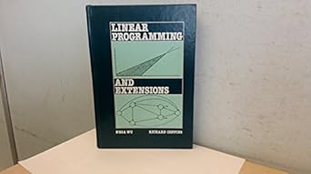 linear programming and extensions 1st edition nesa l'abbe wu 0070721173, 978-0070721173