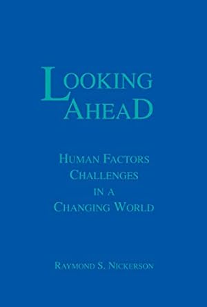 looking ahead 1st edition raymond s nickerson 0805811508, 978-0805811506