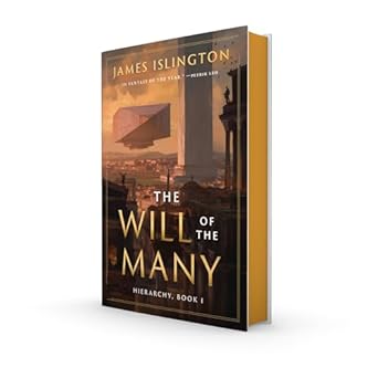 the will of the many   hardcover 1st edition james islington 1668093294, 978-1668093290