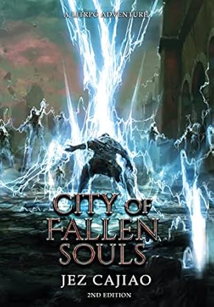 city of fallen souls a litrpg adventure 1st edition jez cajiao 1838363696, 978-1838363697