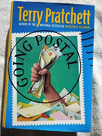 going postal a novel of discworld 1st edition terry pratchett 0060013133, 978-0060013134