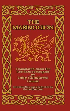 the mabinogion translated from the red book of hergest 1st edition lady charlotte guest 138962871x,
