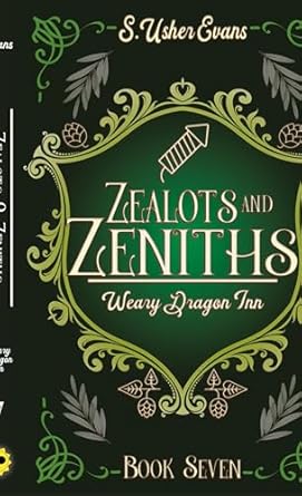 zealots and zeniths a cozy fantasy novel 1st edition s usher evans 1945438843, 978-1945438844