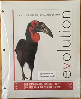 evolution 1st edition carl t bergstrom ,lee alan dugatkin 0393925927, 978-0393925920
