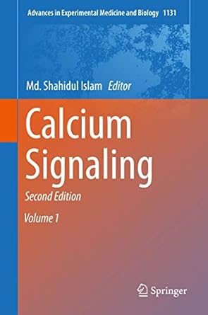 calcium signaling 1st edition md shahidul islam 3030124568, 978-3030124564