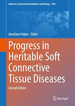 progress in heritable soft connective tissue diseases 1st edition jaroslava halper 3030806138, 978-3030806132