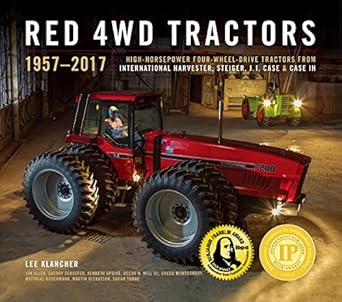 red 4wd tractors 1st edition lee klancher 1937747719, 978-1937747718