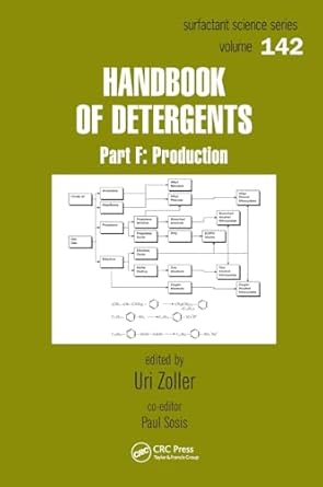 handbook of detergents part f production 1st edition uri zoller ,paul sosis 0824703499, 978-0824703493