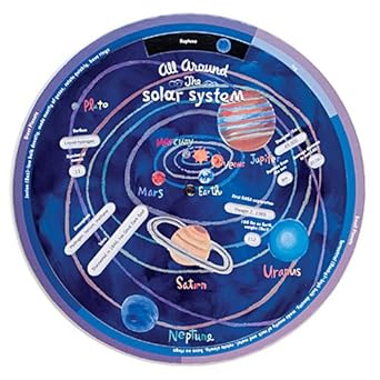 solar system learning wheel 1st edition galison mudpuppy 073530940x, 978-0735309401