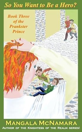 so you want to be a hero book three of the prankster prince 1st edition mangala mcnamara 1960160311,
