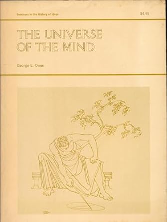 the universe of the mind 1st edition george e owen 0801811317, 978-0801811319