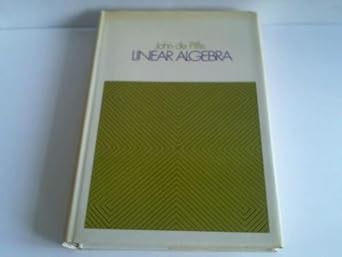 linear algebra 1st edition j pillis 0307359557, 978-0307359551