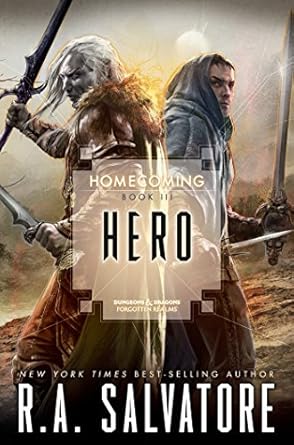 hero homecoming book iii 1st edition r a salvatore 0786965967, 978-0786965960