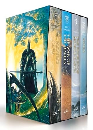 the history of middle earth box set #4 morgoths ring / the war of the jewels / the peoples of middle earth /