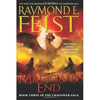 magicians end book three of the chaoswar saga 1st edition raymond e feist 0061468436, 978-0061468438