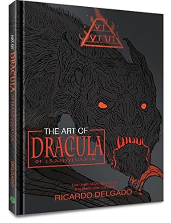 the art of dracula of transylvania 1st edition ricardo delgado 1951038622, 978-1951038625