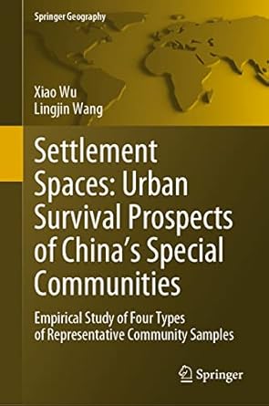 settlement spaces urban survival prospects of chinas special communities empirical study of four types of
