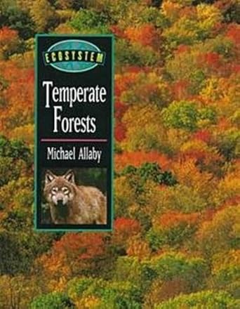 temperate forests 1st edition michael allaby 0816036780, 978-0816036783