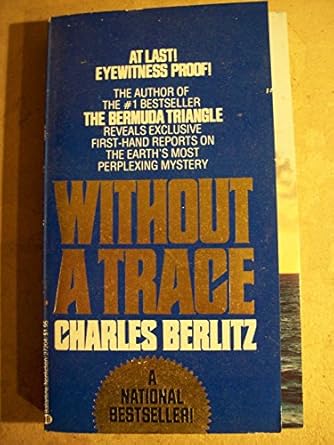 without a trace 1st edition charles berlitz 0345272048, 978-0345272041
