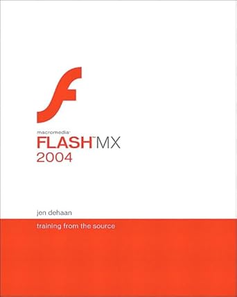 macromedia flash mx 2004 training from the source 1st edition jen dehaan ,rebecca ross ,jen de haan