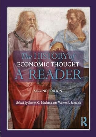 the history of economic thought 1st edition steven g medema 0415568684, 978-0415568685